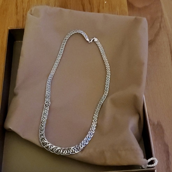 Sterling Sliver Wheat Necklace - Picture 5 of 12